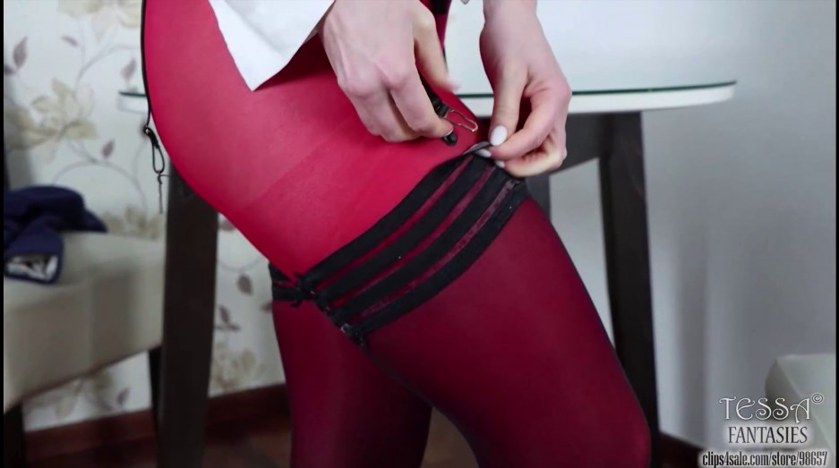Tessa Fantasies – Detective Has a Good Idea of How to Investigate a Crime Legjob Footjob Sex Stockings Pantyhose